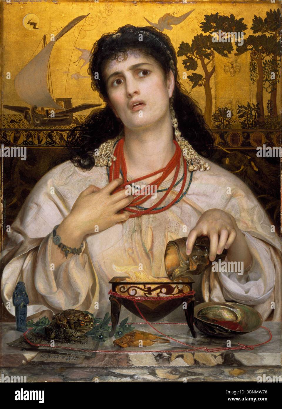 Medea von Frederick Sandys 1868 Stockfoto