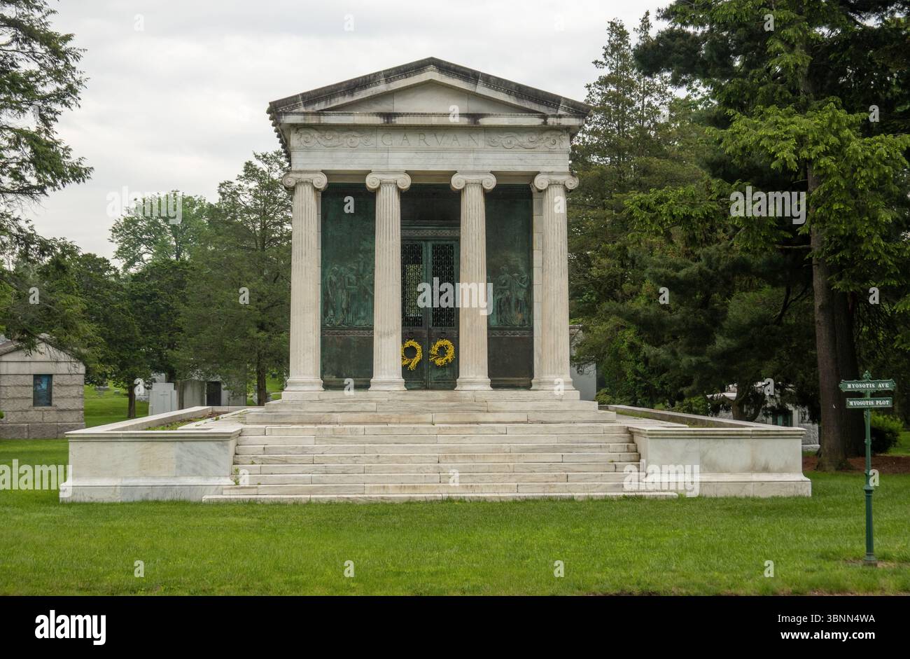 Woodlawn Cemetery in der Bronx New York City Stockfoto