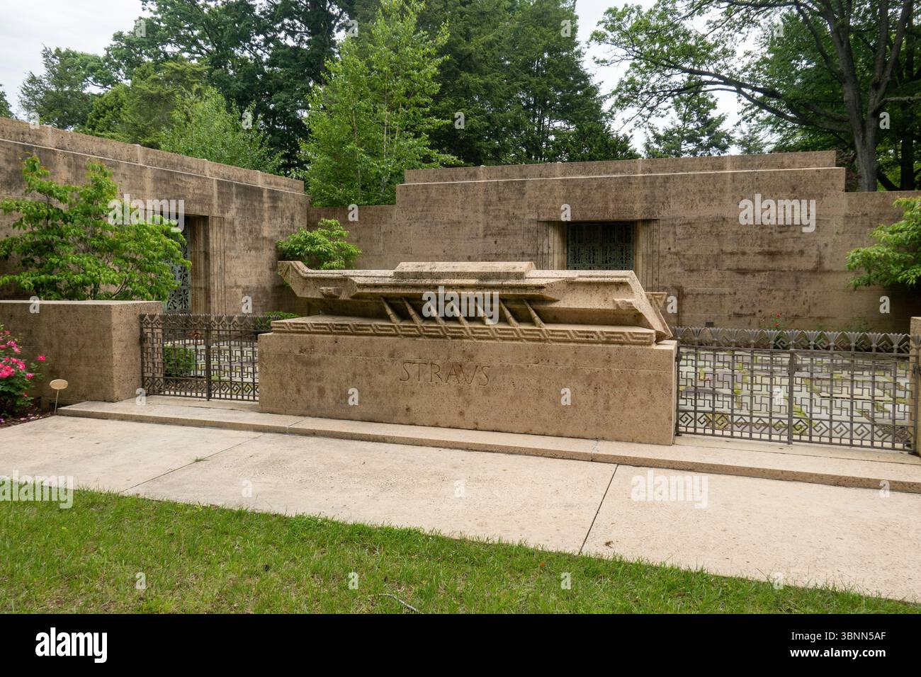 Woodlawn Cemetery in der Bronx New York City Stockfoto