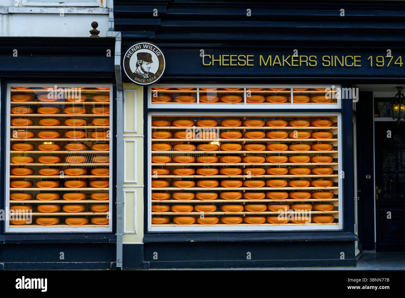 Europa, Niederlande, Delft, City Life Stockfoto