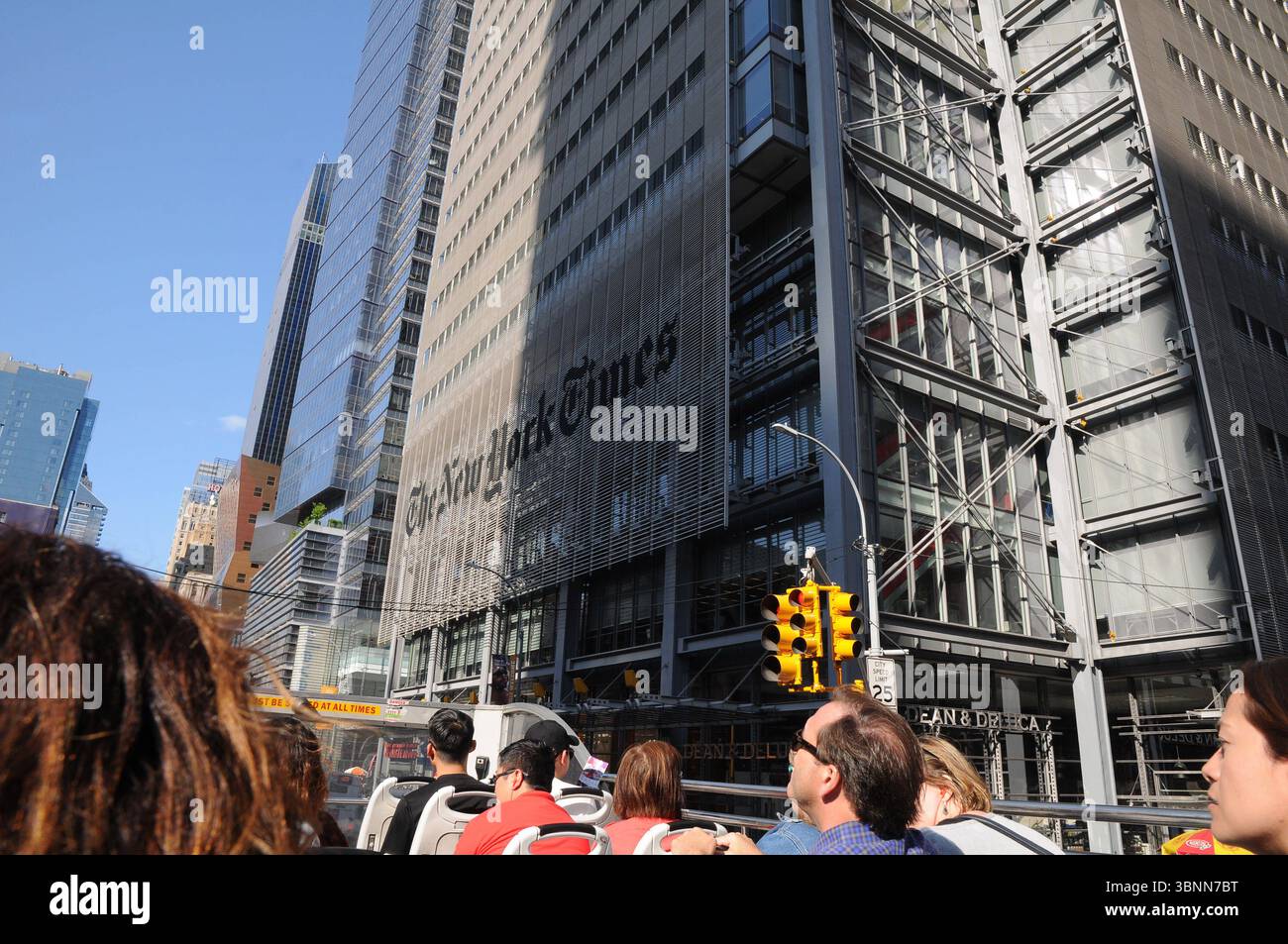MANHTTAN/NEW YORK CITY / NEW YORK /USA/04.JUNI 2018 das Gebäude der New York Times in Manhattan New Yrok City. . Foto. Francis Dean / Deanpictures. Stockfoto