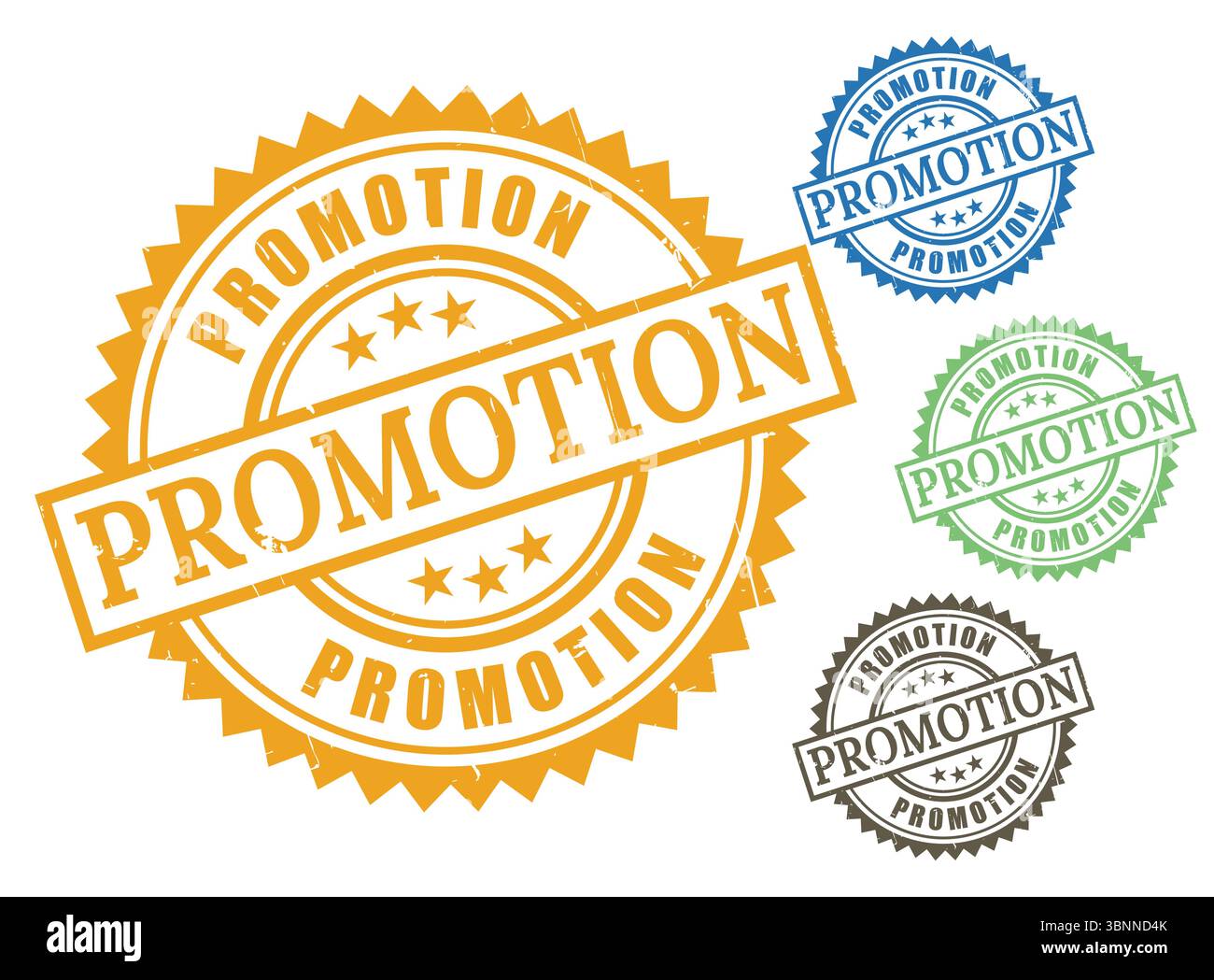 Marketing-Werbetempel Versiegeln Elemente Für Branding-Design Stock Vektor