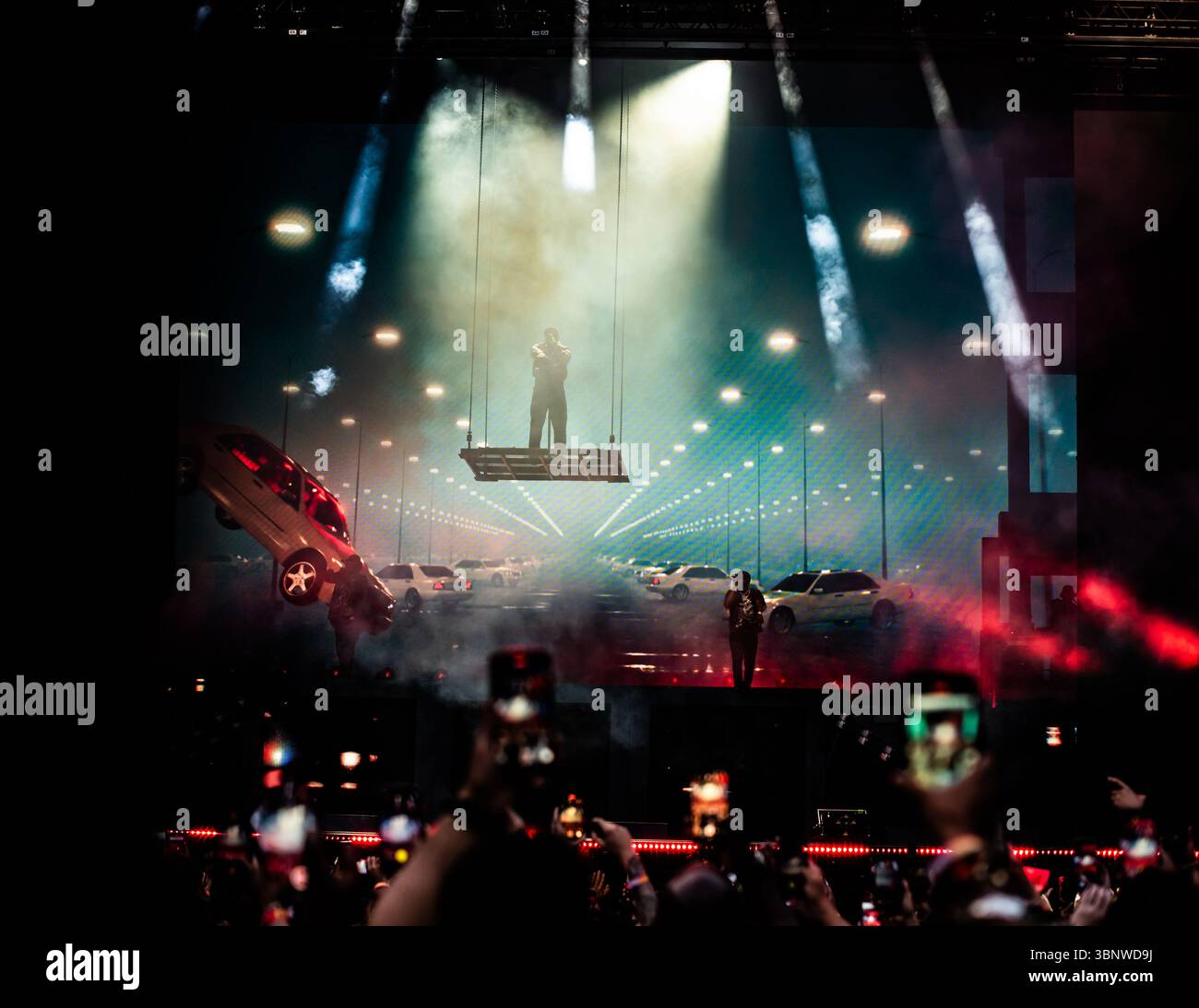 London, Vereinigtes Königreich. Juli 2025. 50 Cent veranstaltet seine Legacy Tour im Tottenham Hotspur Stadium. Cristina Massei/Alamy Live News Stockfoto