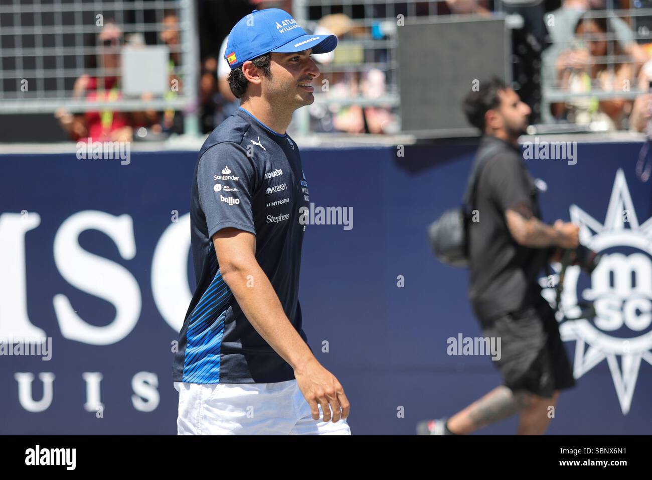 Red Bull Ring, 29. Juni 2025. Formel 1 MSC Cruises großer Preis von Österreich 2025. Im Bild: Carlos Sainz (SPA) von Atlassian Williams Racing © Piotr Zajac/Alamy Live News Stockfoto