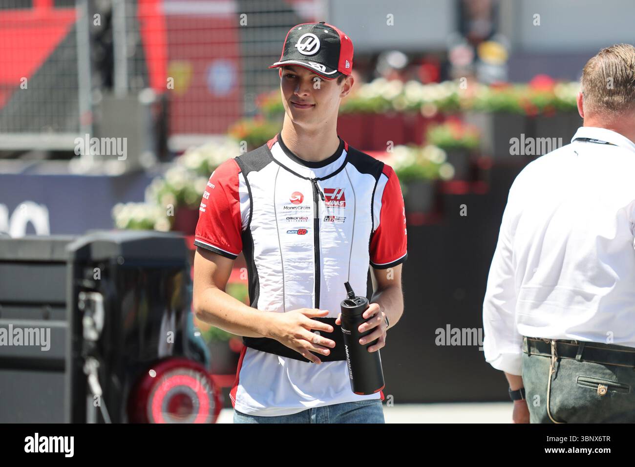 Red Bull Ring, 29. Juni 2025. Formel 1 MSC Cruises großer Preis von Österreich 2025. Im Bild: Oliver Bearman (GBR) vom MoneyGram Haas F1 Team © Piotr Zajac/Alamy Live News Stockfoto