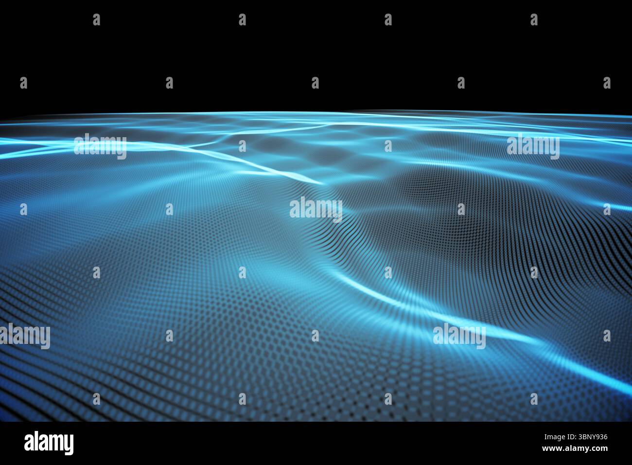 Abstrakte glänzend schwarzen Hintergrund Stockfoto