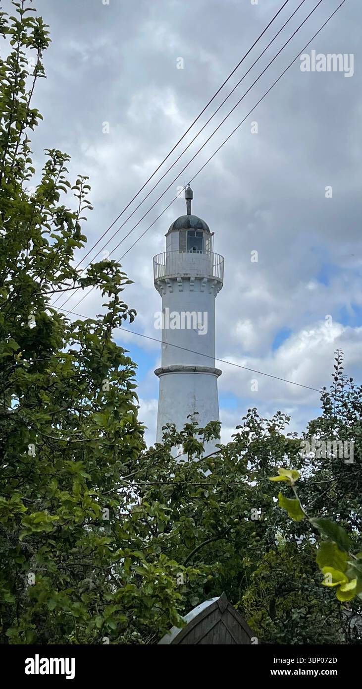 West Lighthouse Dundee - Smartphone-aufgenommenes Stockfoto