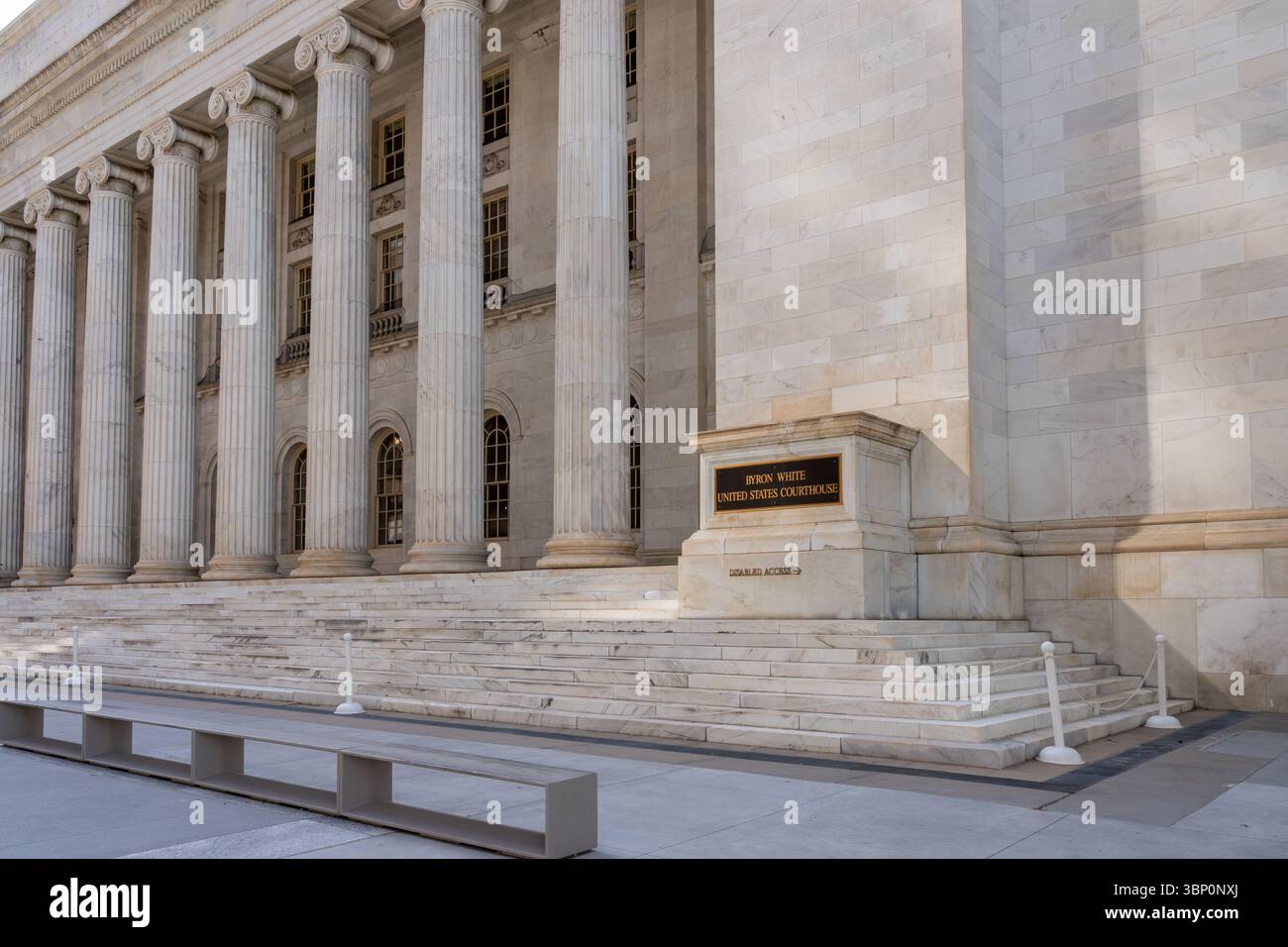 Byron White United States Courthouse in 1823 Stout St. in Denver, Colorado, USA. Stockfoto