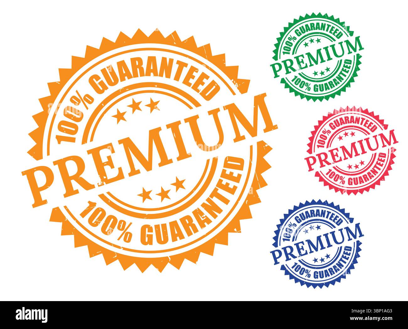 Hochwertige, vielseitige Stempel für Branding-Design Stock Vektor