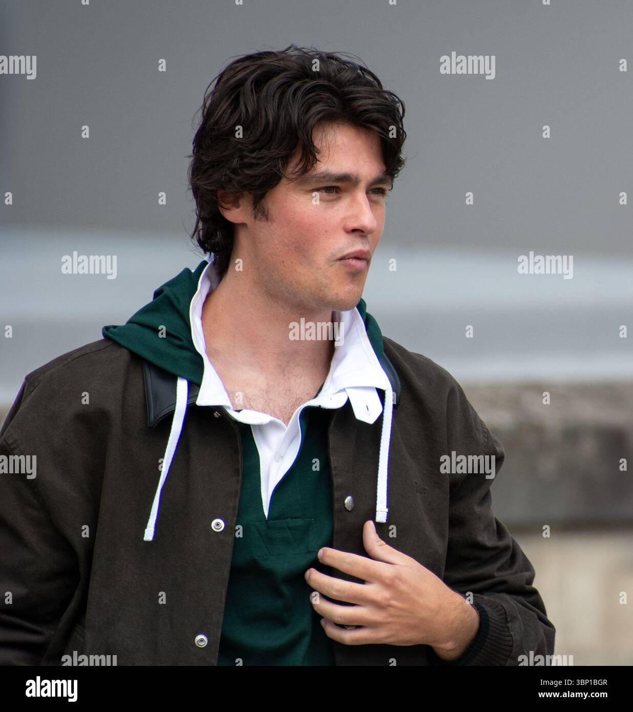 Felix Mallard kommt zur Dior Herrenmode Spring/Summer 2026 Show im Rahmen der PARISER FASHION WEEK - 27. JUNI 2025 - Jacques Julien/Alamy Live News Stockfoto