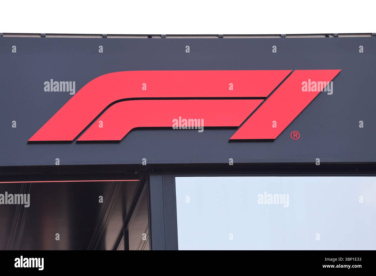 Red Bull Ring, 26. Juni 2025. Formel 1 MSC Cruises großer Preis von Österreich 2025. Abgebildet: F1-Logo © Piotr Zajac/Alamy Live News Stockfoto