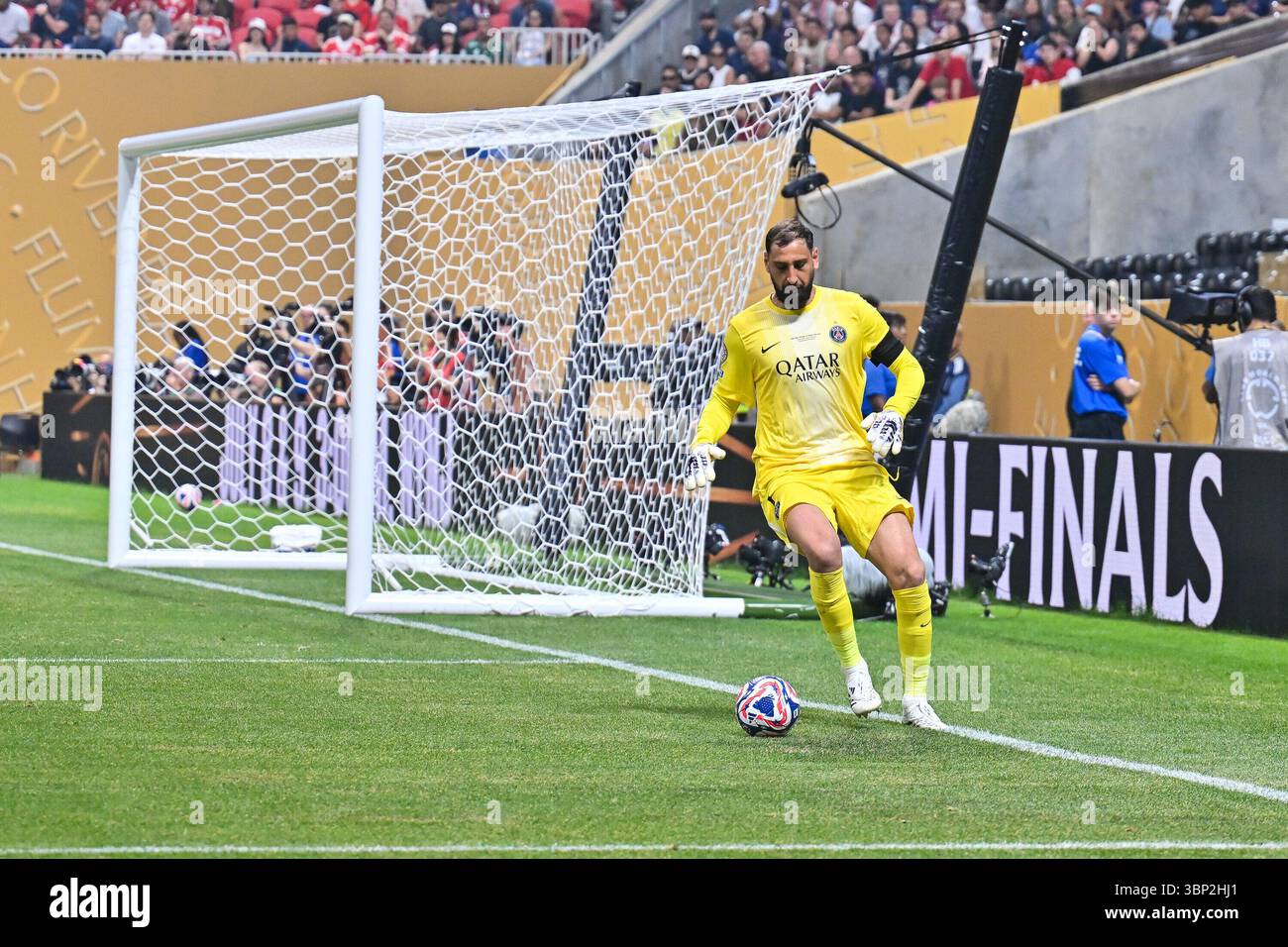 Atlanta, Vereinigte Staaten. Juli 2025. Am Ball Gianluigi DONNARUMMA (Paris SG 1)/Einzelfoto/Freisteller/FIFA Club-Weltmeisterschaft: Paris Saint Germain - FC Bayern München, Mercedes Benz Stadium am 05.07.2025/NICHT ERHÄLTLICH IN USA/dpa/Alamy Live News Stockfoto