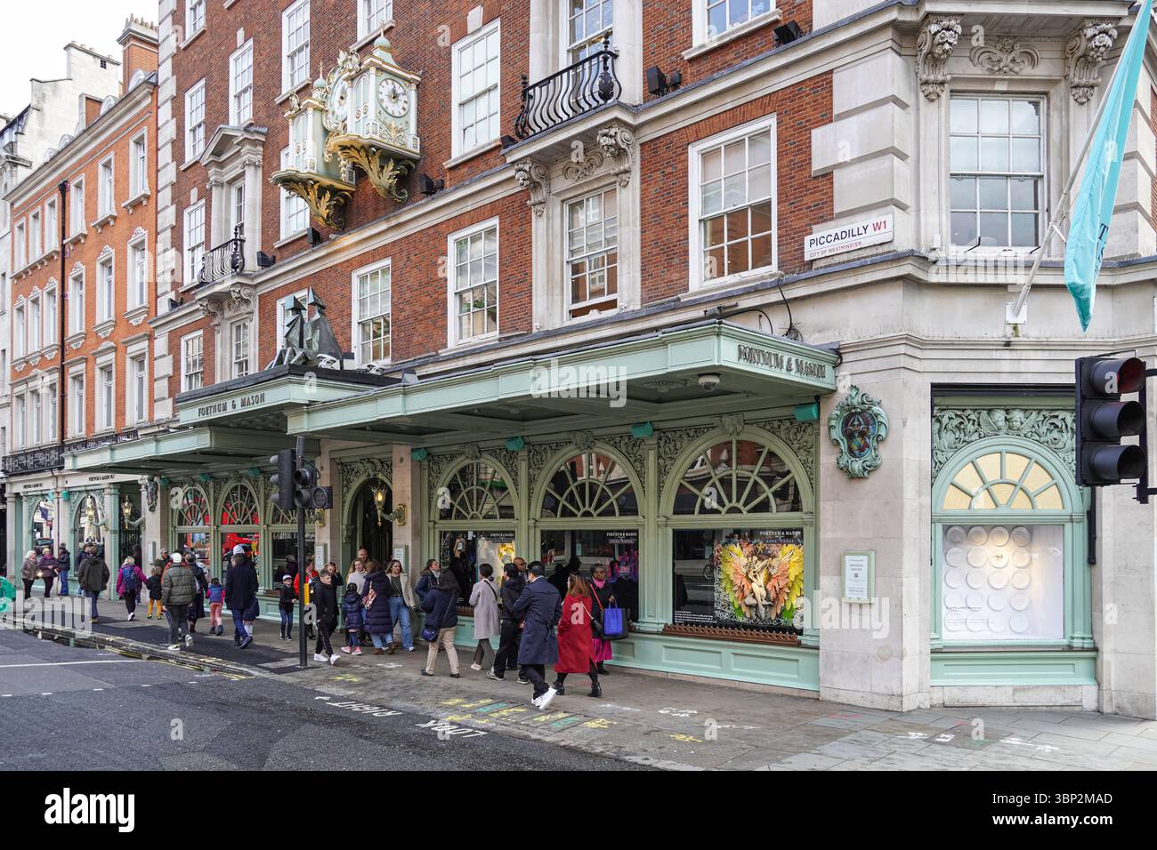 Fortnum & Mason Kaufhaus in London England Großbritannien Stockfoto