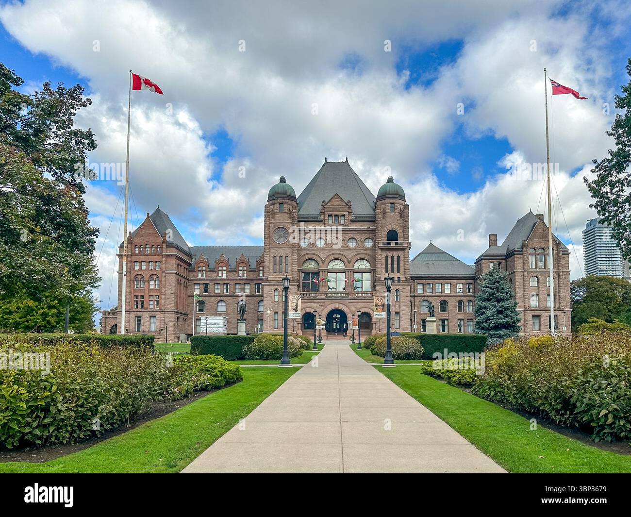Toronto, Ontario – 7. Oktober 2023: Die Legislative Assembly of Ontario in Toronto Stockfoto