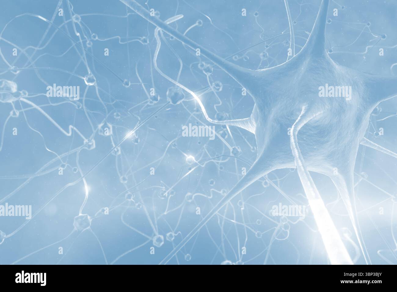 Dreidimensionales Bild der Infektionskrankheit Stockfoto