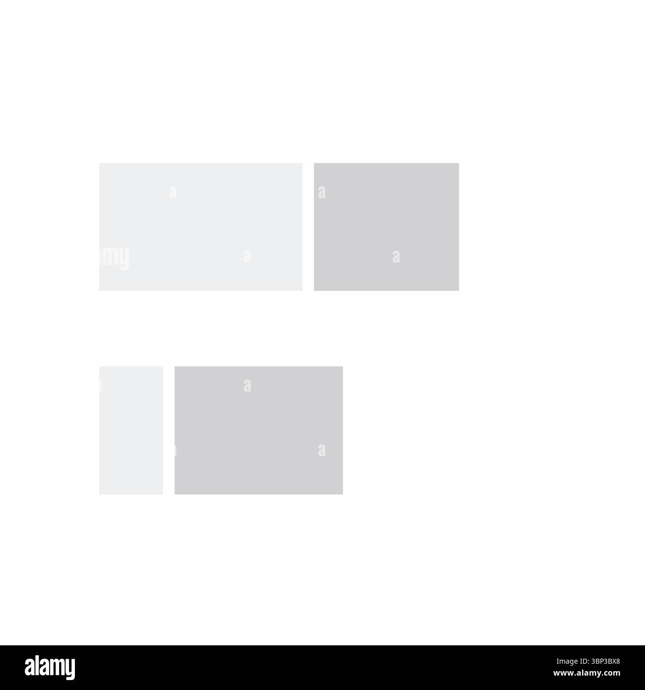 Digital generiertes Bild des grauen Balkendiagramms Stockfoto