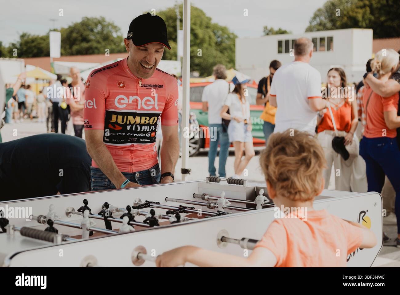 2025 Tour de France Bildnachweis: PelotonPix / Dave Dodge Photography Stockfoto
