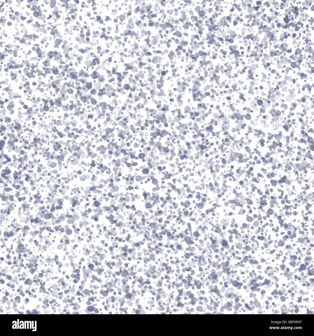 Hintergrund mit abstrakten Punkten. Digitale Illustration mit Aquarell. Nahtloses Muster mit stilisierten Spritzern, isoliert auf weißem Hintergrund. Stilisierung Stockfoto