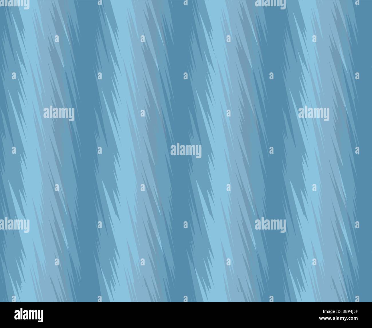 Blitzende Wellen zeichnen sich durch ein nahtloses Muster aus. Abstrakt gestreift gezeichneter geometrischer Ornament Hintergrund. Raue, diagonale Streifenmuster Stock Vektor