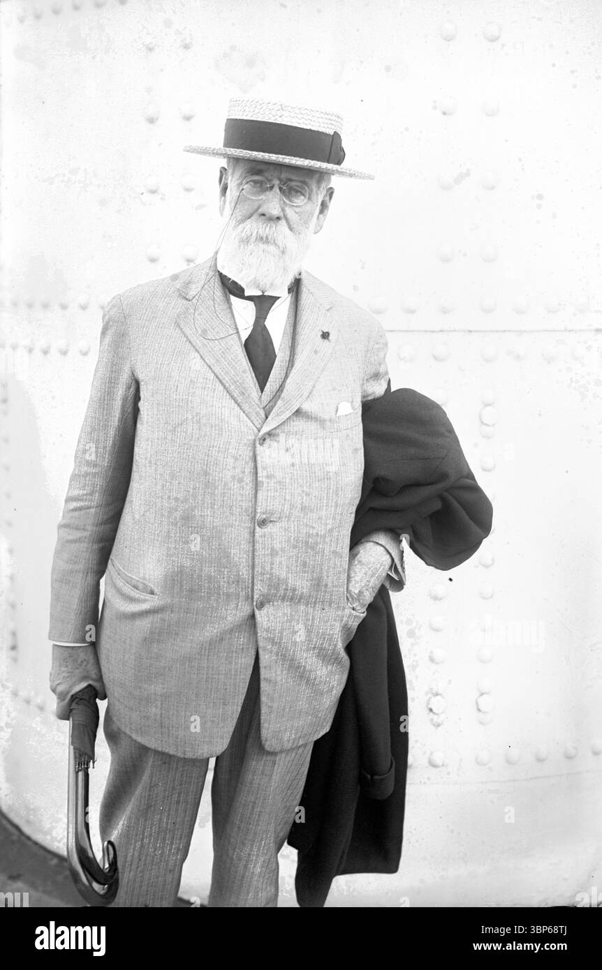 Robert Underwood Johnson (1853–1937), US-amerikanischer Schriftsteller und Dichter Stockfoto