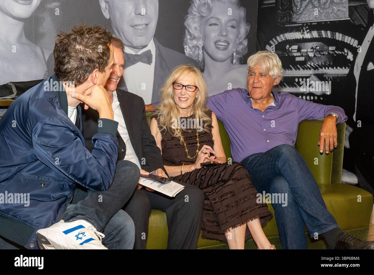 Eröffnungsabend des Los Angeles Jewish Film Festivals, wo sie ihr 20-jähriges Jubiläum mit der Vorstellung von MIDAS MAN mit Jay Leno feiern. Stockfoto