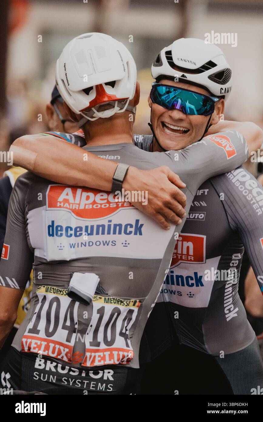 2025 Tour de France Bildnachweis: PelotonPix / Dave Dodge Photography Stockfoto