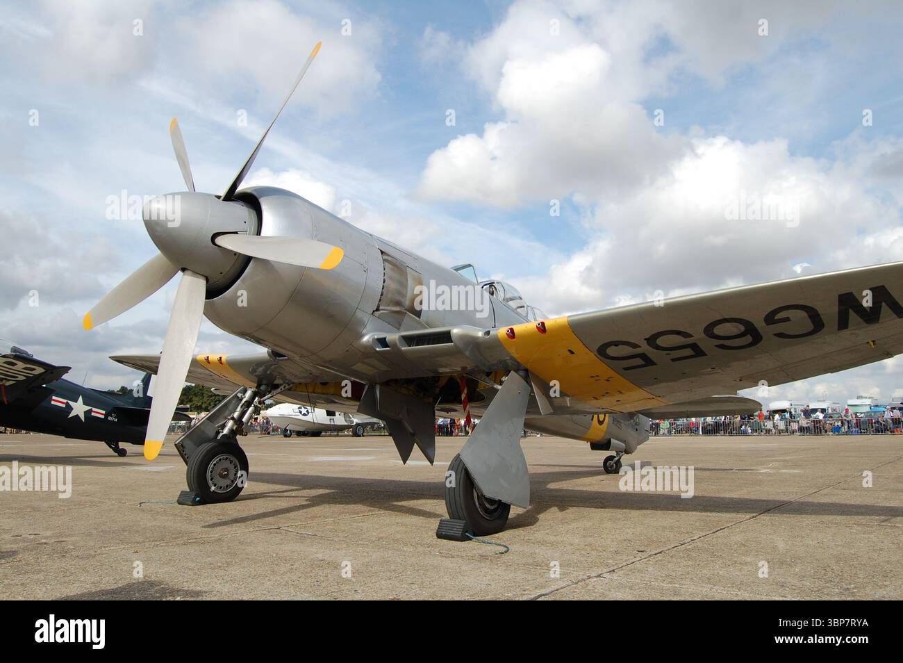 Aerodromo de Duxford Stockfoto