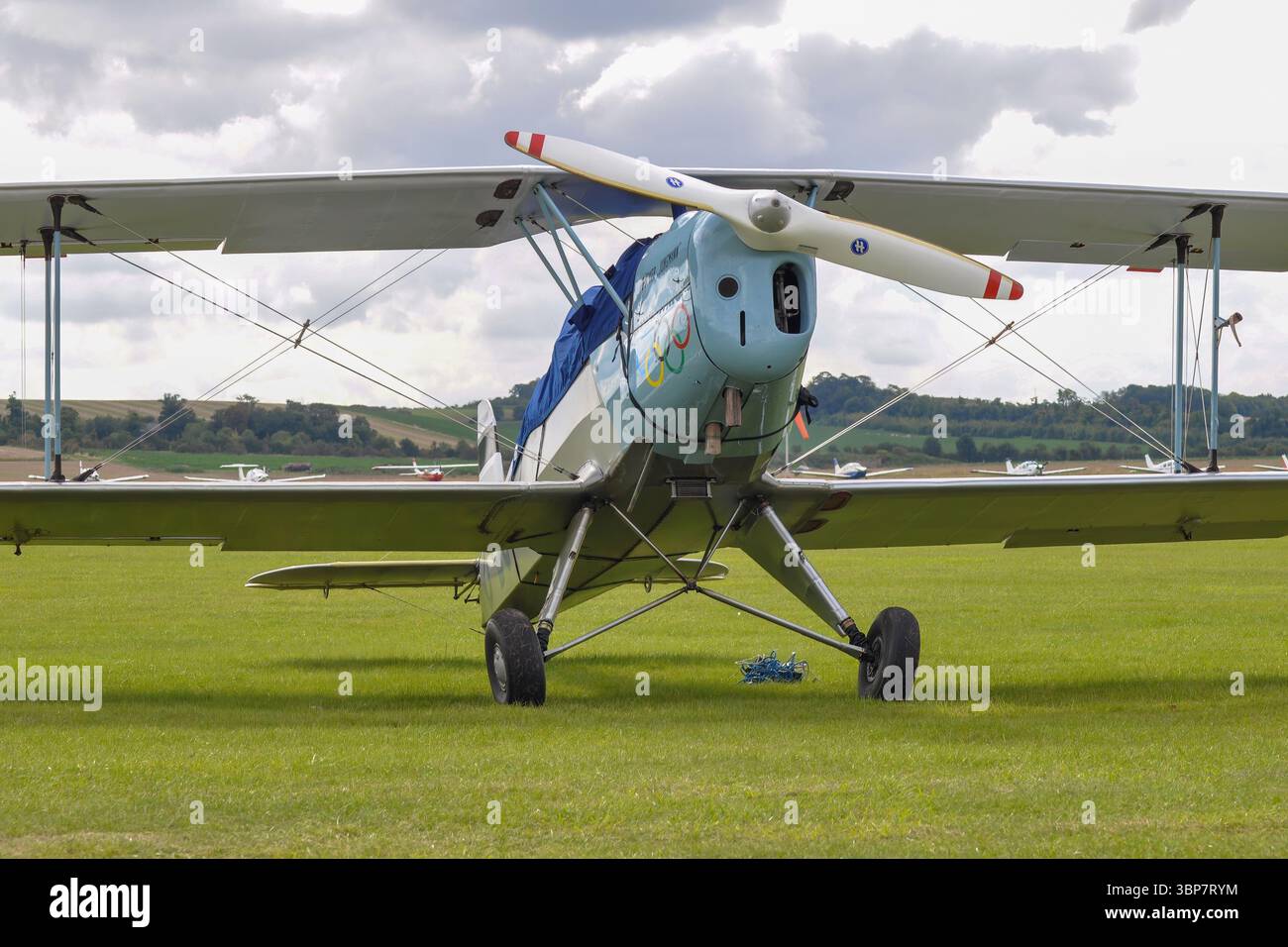 Avión de hélice Stockfoto