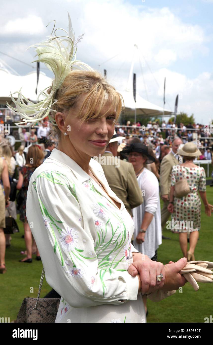 Courtney Love im Glorious Goodwood - 28. Juli 2011 Stockfoto