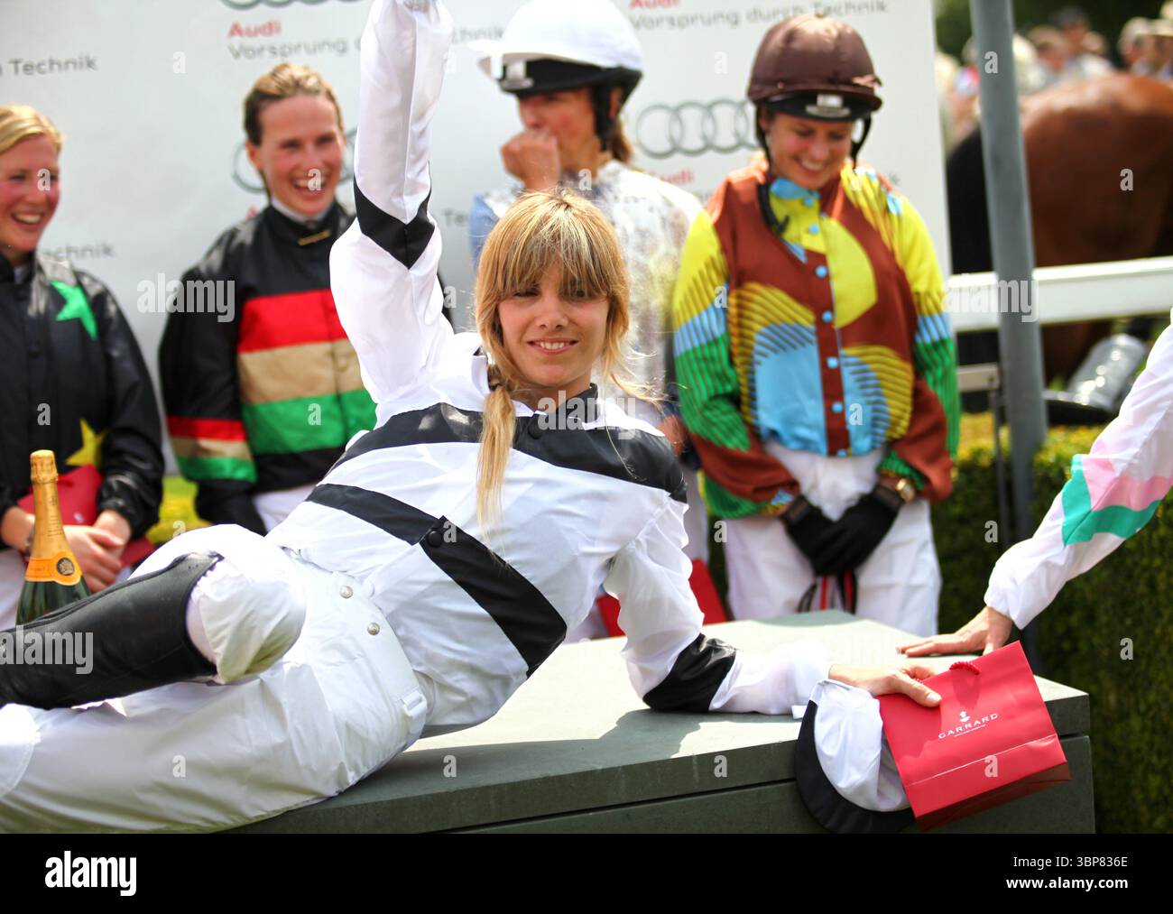 Delfina Figueras im Glorious Goodwood - 28. Juli 2011 Stockfoto