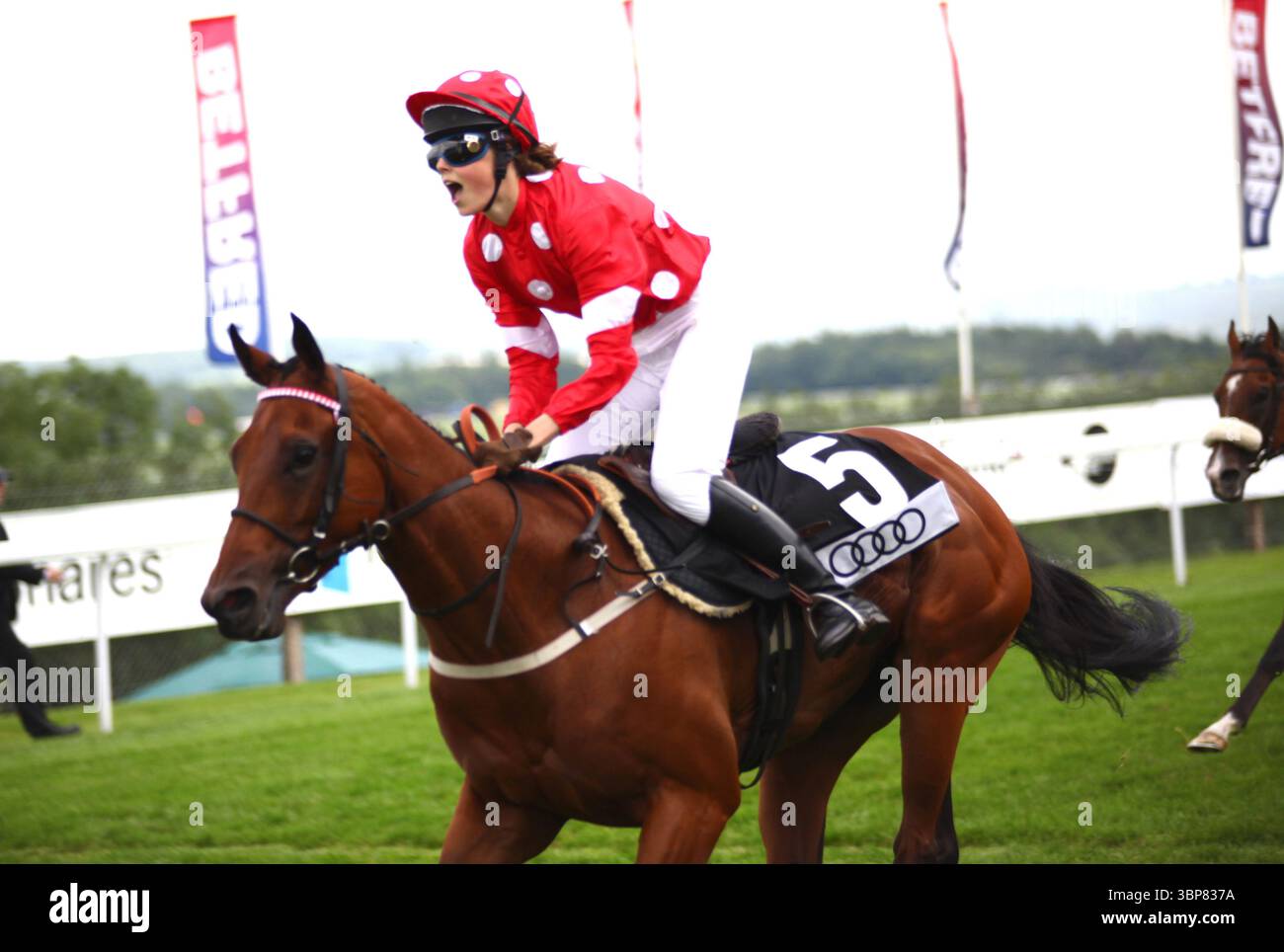 Edie Campbell im Glorious Goodwood - 28. Juli 2011 Stockfoto