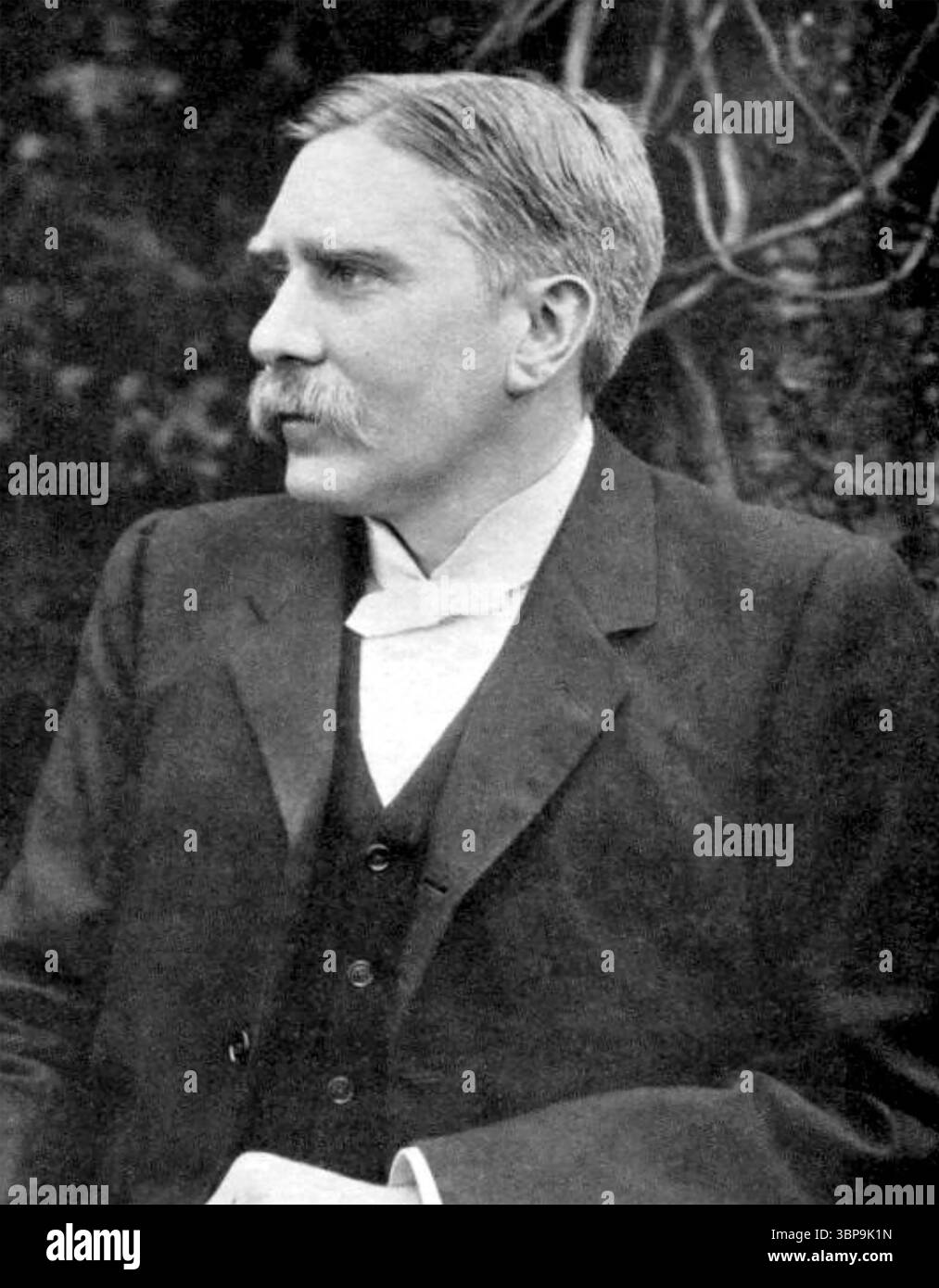 A.C.BENSON - Arthur Christopher Benson ( 1862–1925) englischer Akademiker, Dichter und Schriftsteller um 1900 Stockfoto