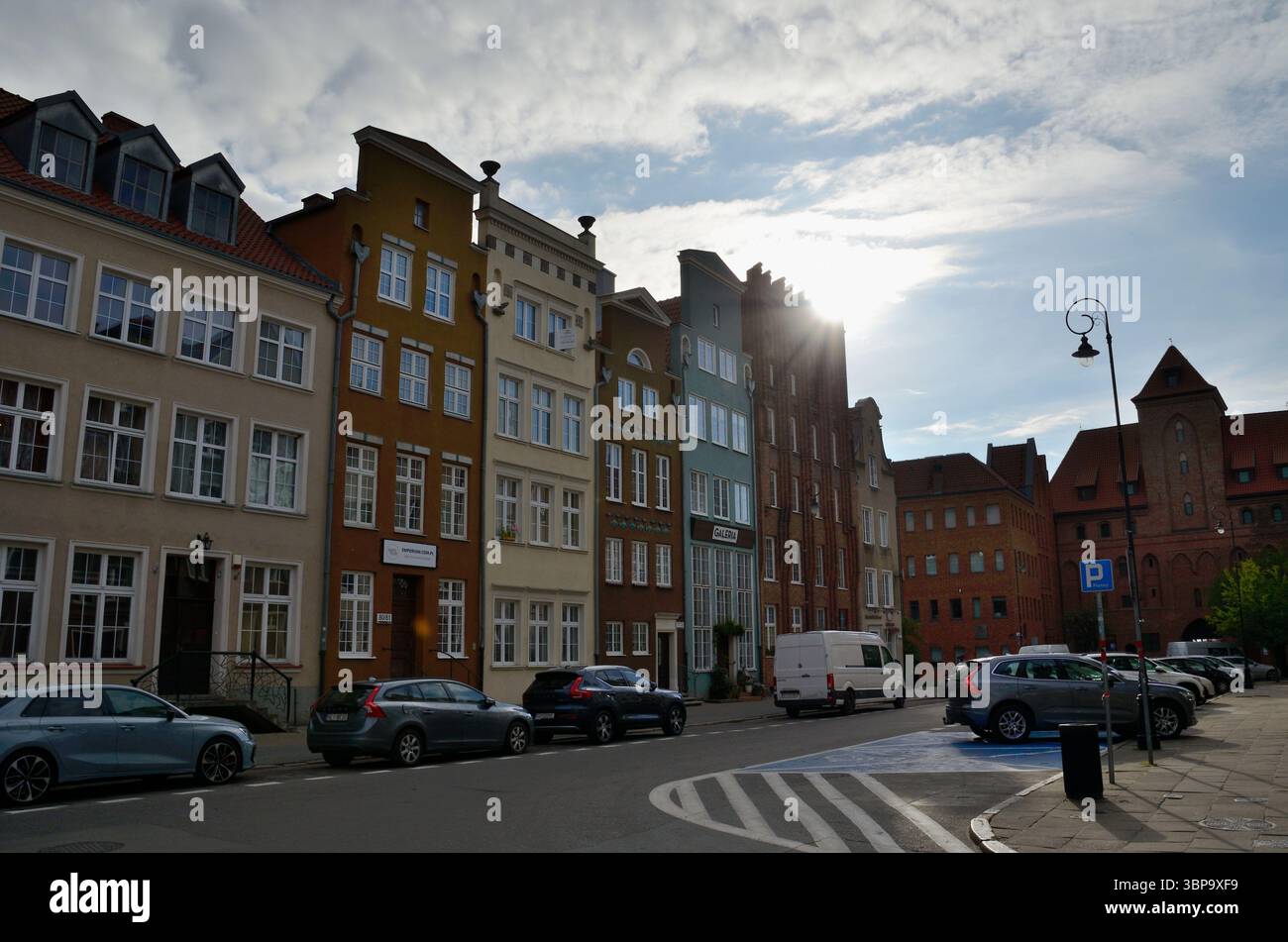 Alter Hafenkran, Danzig, Pommern, Polen, Europa Stockfoto