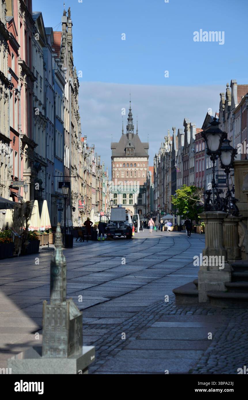 Golden Gate-Brama Złota, Danzig, Pommern, Polen, Europa Stockfoto