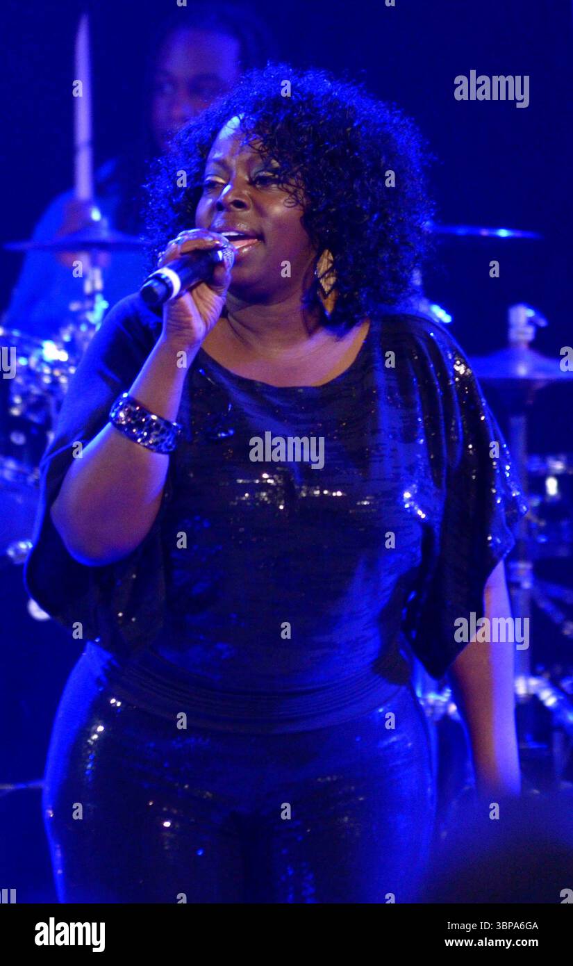 Angie Stone beim Stockholm Jazzfestival - 19. Juni 2011 Stockfoto