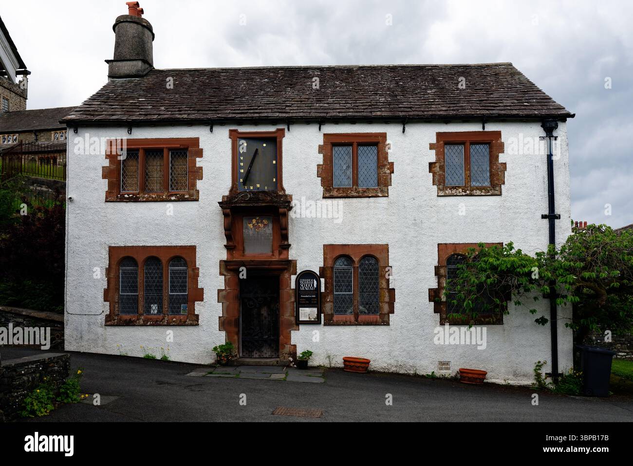 Hawkshead Grammar School Museum, Lake District, England Stockfoto