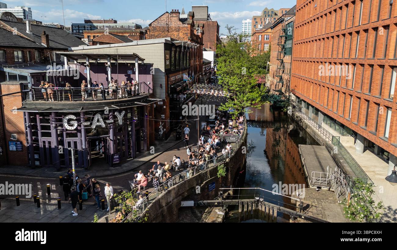 Manchester, Vereinigtes Königreich Stockfoto