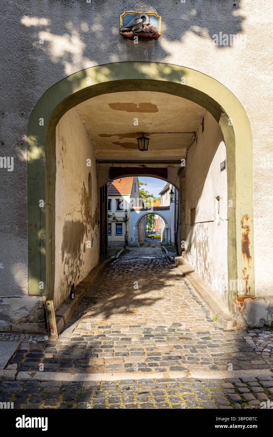 Bilder aus Naumburg Sachsen Anhalt Stockfoto