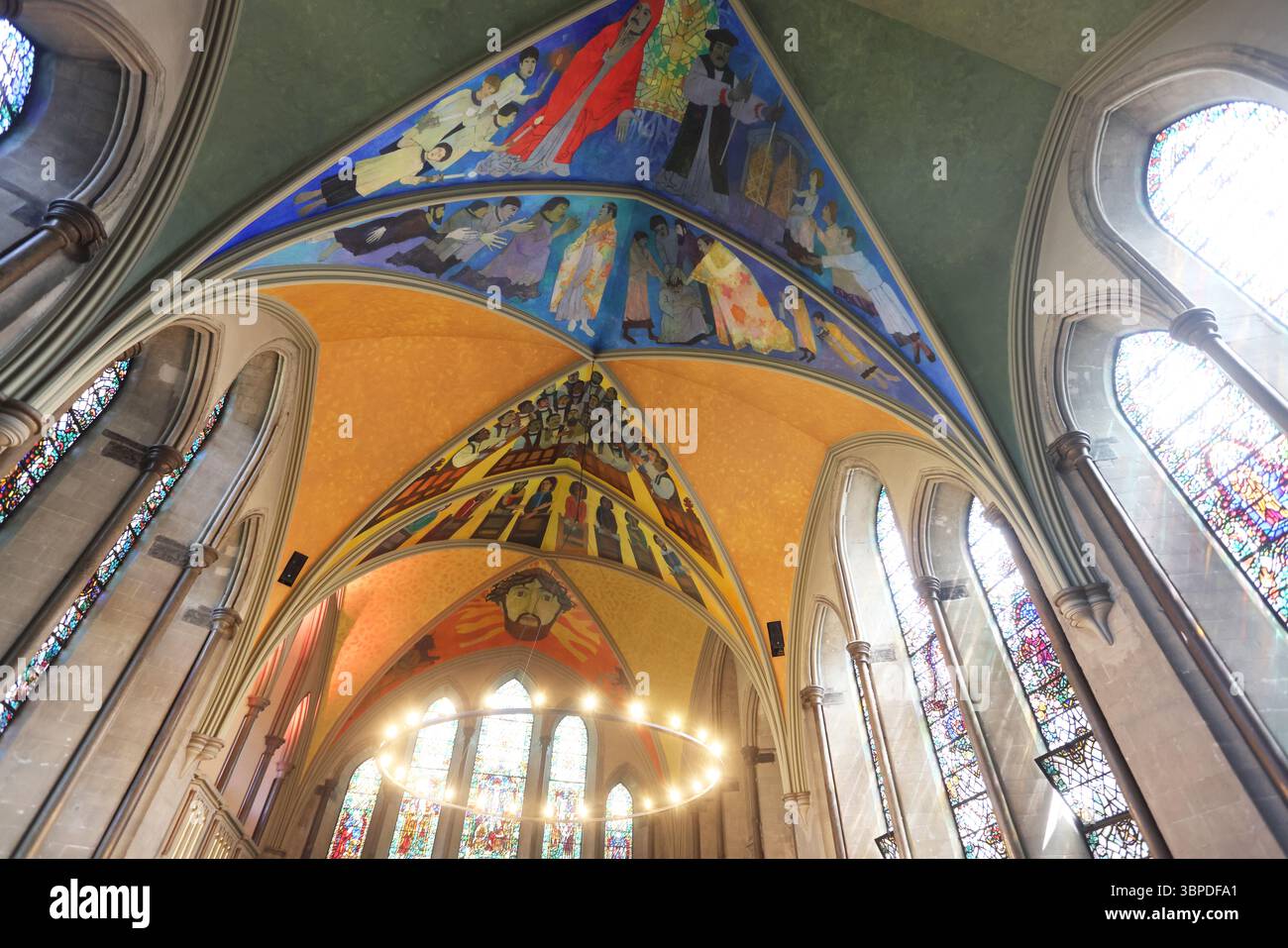 Die Kapelle im Lambeth Palace, dem Londoner Heim des Erzbischofs von Canterbury, Großbritannien Stockfoto