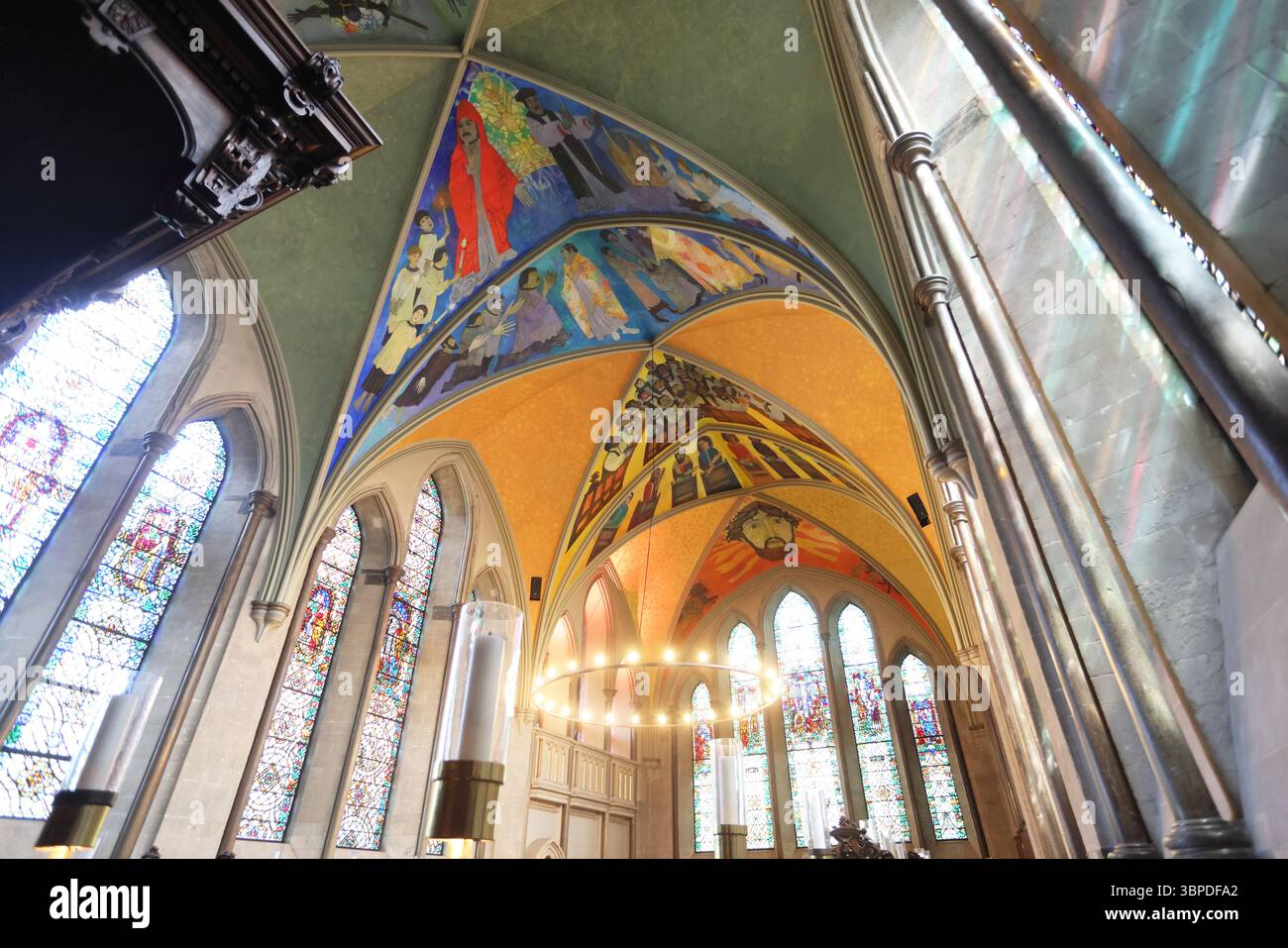 Die Kapelle im Lambeth Palace, dem Londoner Heim des Erzbischofs von Canterbury, Großbritannien Stockfoto