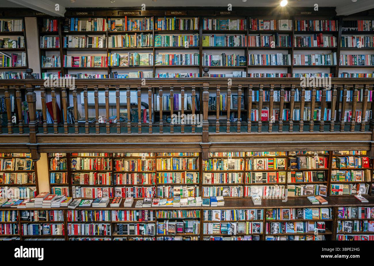 Daunt Books Marylebone , London Großbritannien Stockfoto
