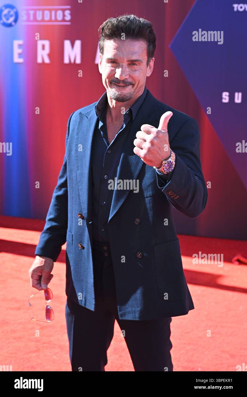 Frank Grillo bei der Weltpremiere des Kinofilms 'Superman' im TCL Chinese Theatre. Los Angeles, 07.07.2025 Stockfoto