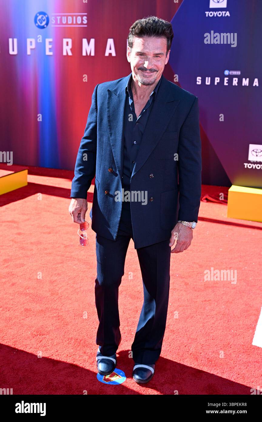Frank Grillo bei der Weltpremiere des Kinofilms 'Superman' im TCL Chinese Theatre. Los Angeles, 07.07.2025 Stockfoto