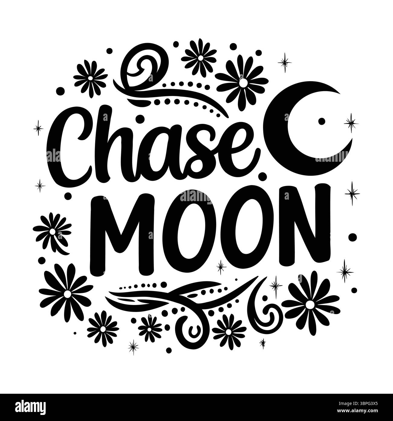 „Handbeschriftete Motivations- und inspirierende Zitate SVG-Dateien für Cricut- und Silhouette-Vinyl-Abziehbilder, T-Shirts, Becher, Wandkunst und DIY-Bastelprojekte Stock Vektor