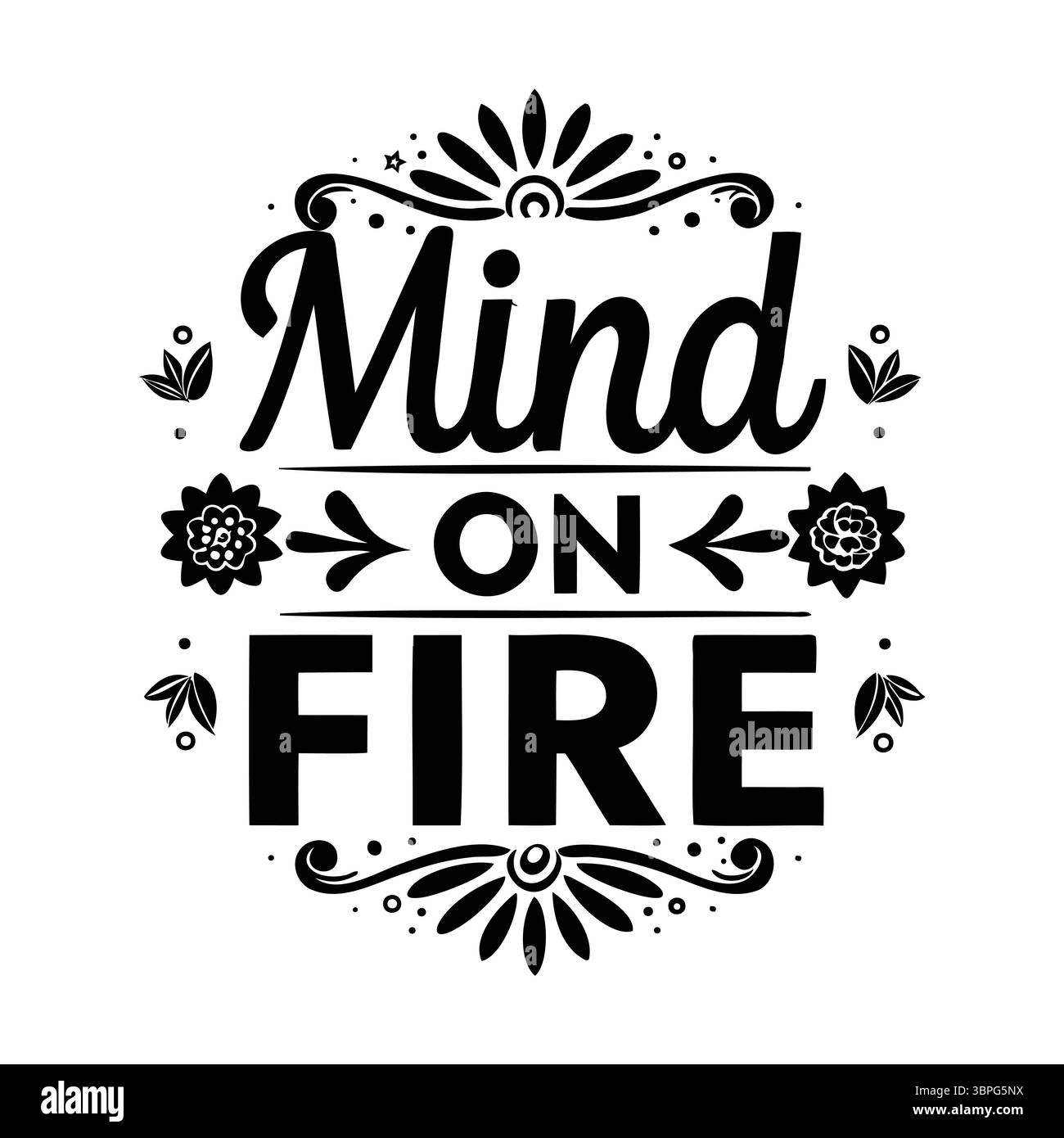 „Handbeschriftete Motivations- und inspirierende Zitate SVG-Dateien für Cricut- und Silhouette-Vinyl-Abziehbilder, T-Shirts, Becher, Wandkunst und DIY-Bastelprojekte Stock Vektor