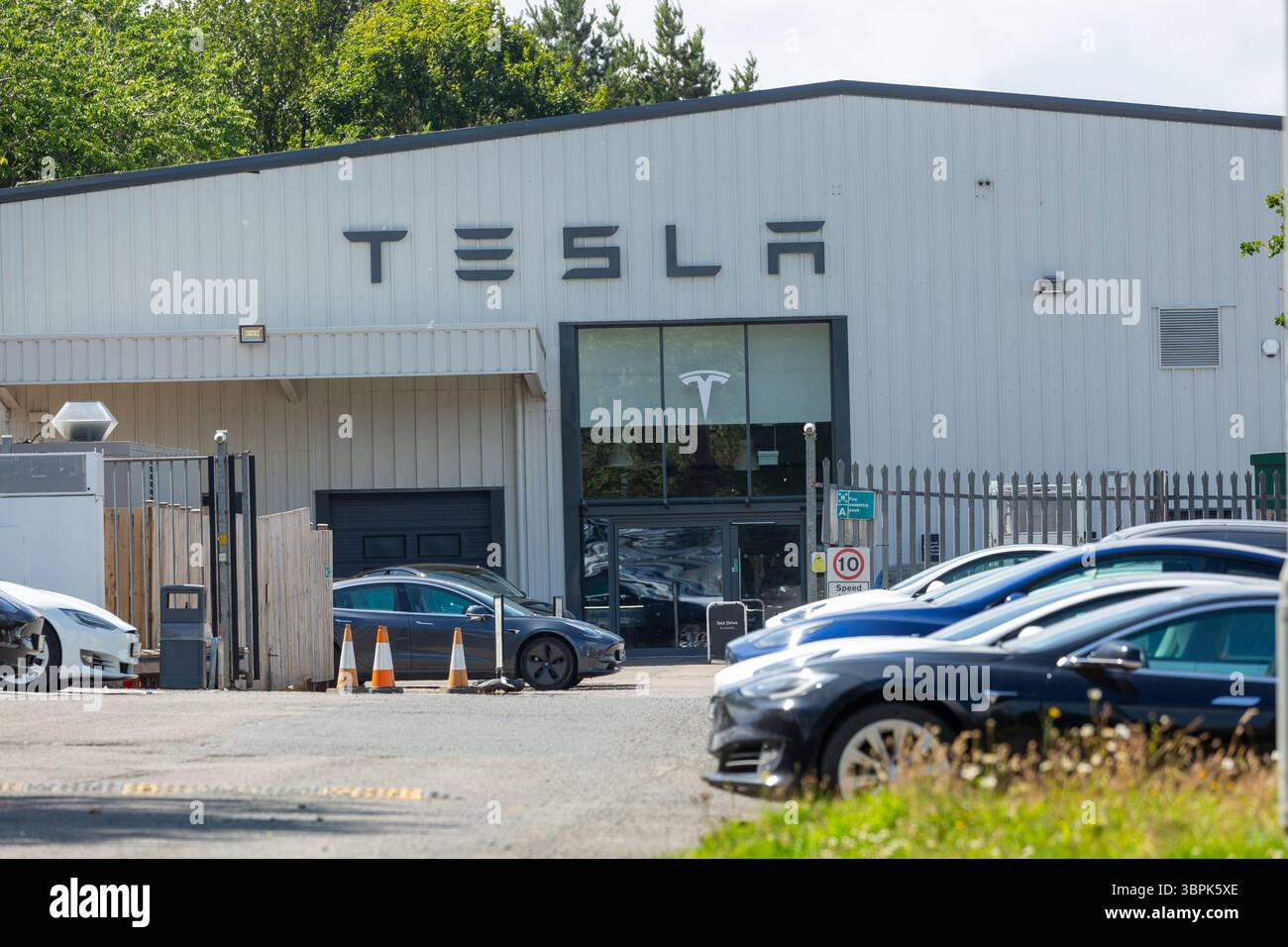 Tesla Centre Edinburgh, Newbridge, Edinburgh, Schottland Stockfoto