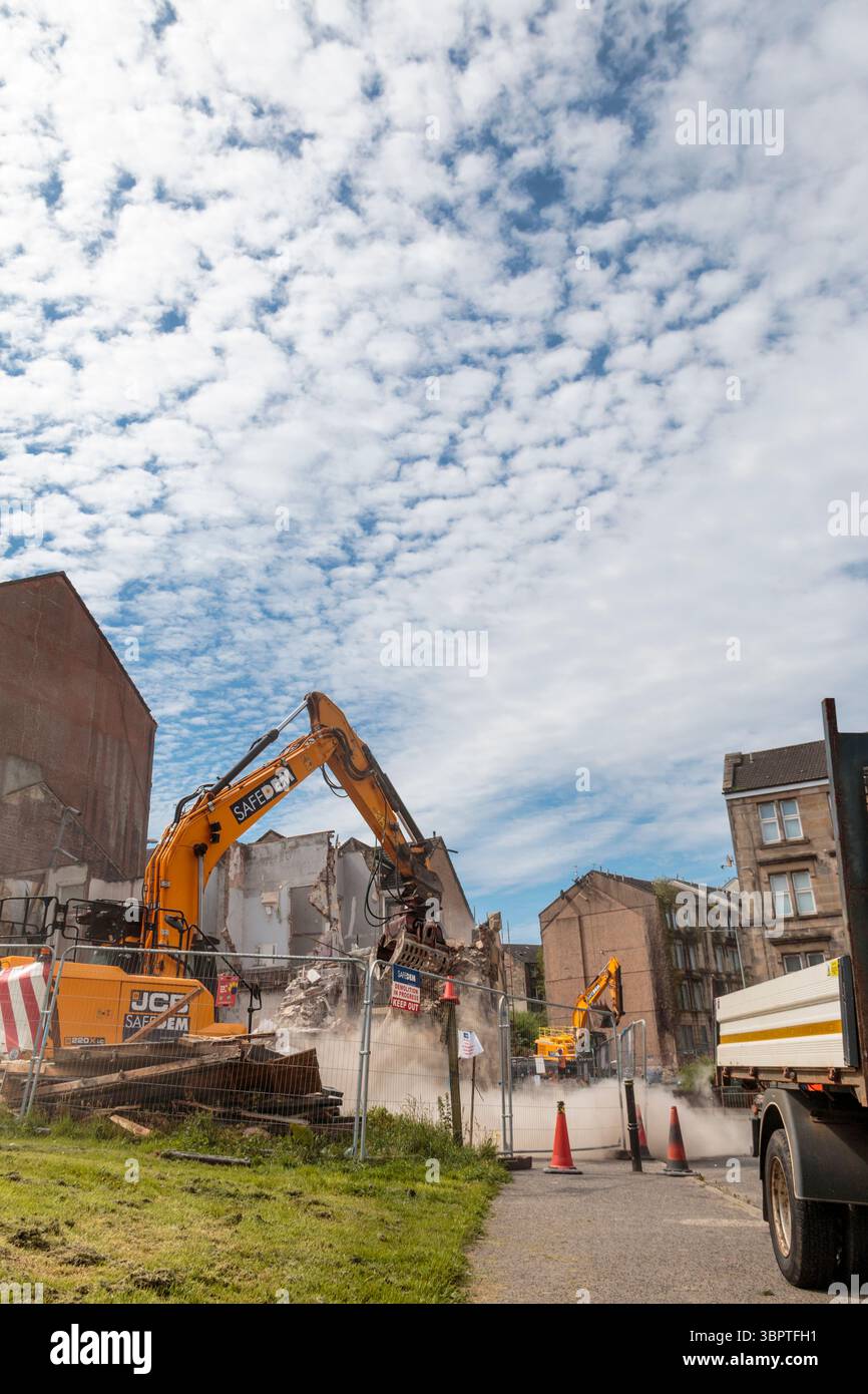 Abriss Paisley Well, 8. Juli 2025 Stockfoto