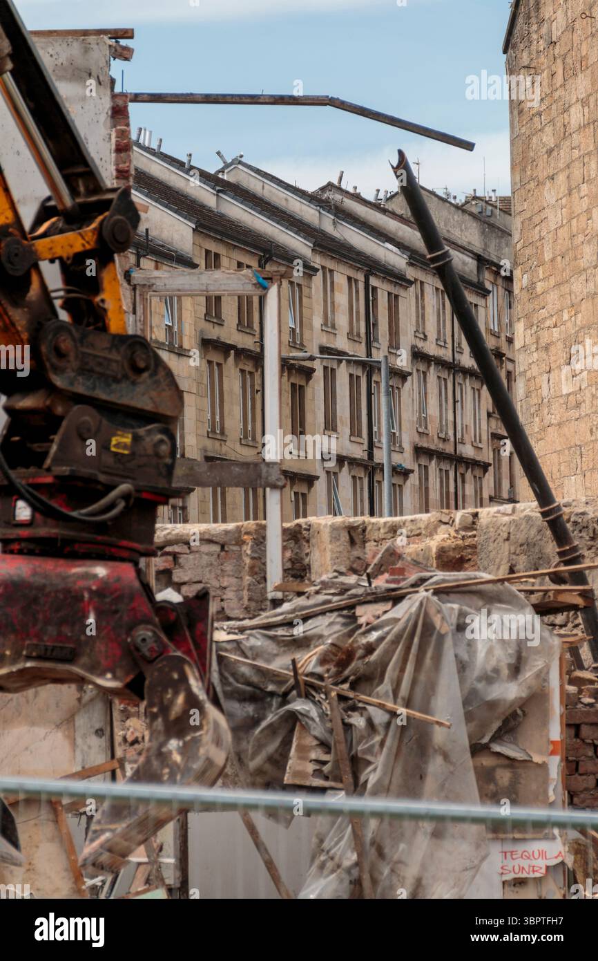 Abriss Paisley Well, 8. Juli 2025 Stockfoto