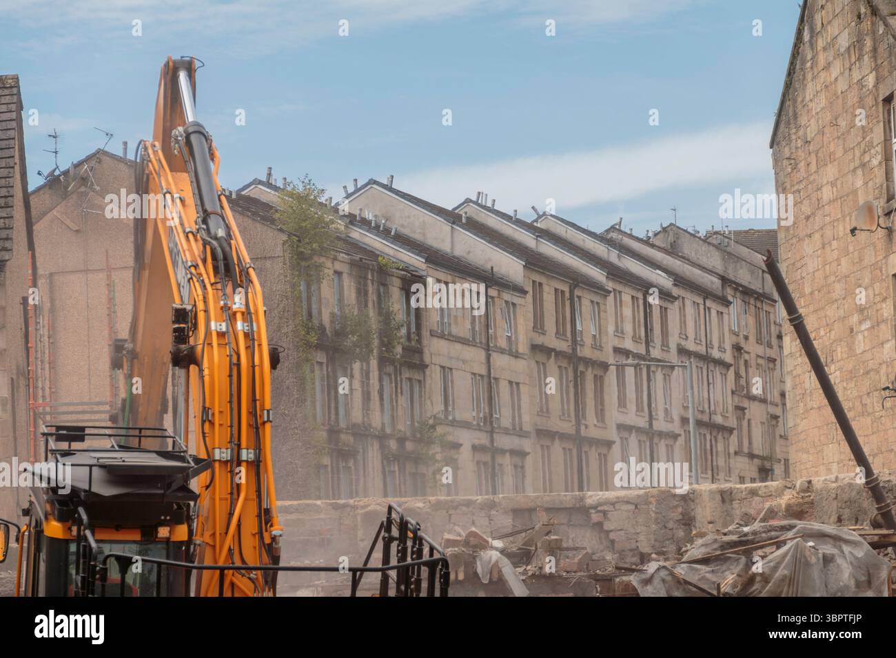Abriss Paisley Well, 8. Juli 2025 Stockfoto