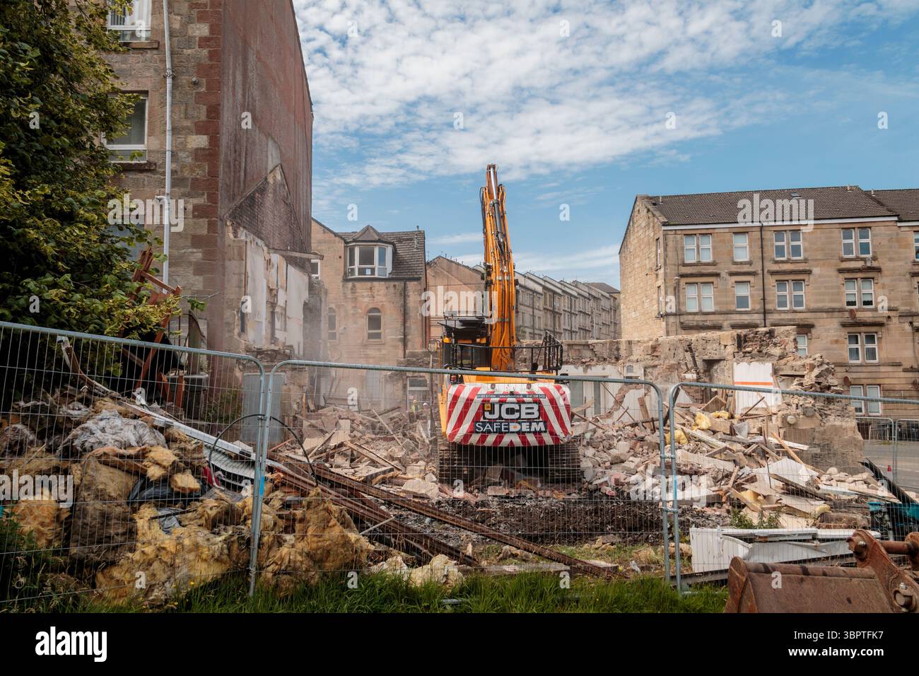 Abriss Paisley Well, 8. Juli 2025 Stockfoto